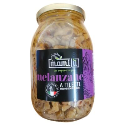 Melanzane A Filetti - Sliced Eggplant Seasoned