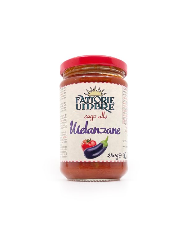 Fattorie Umbre - Tomato sauce with Eggplants 280gr